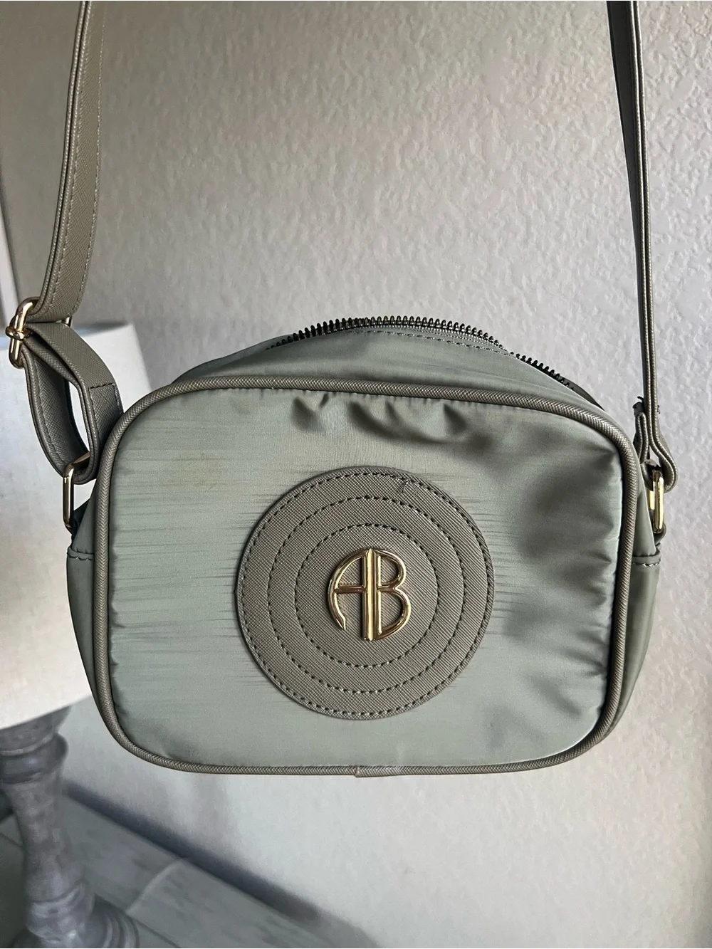 Olive Green Crossbody Bag - Like New